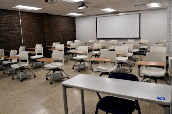 E-107 Classroom.