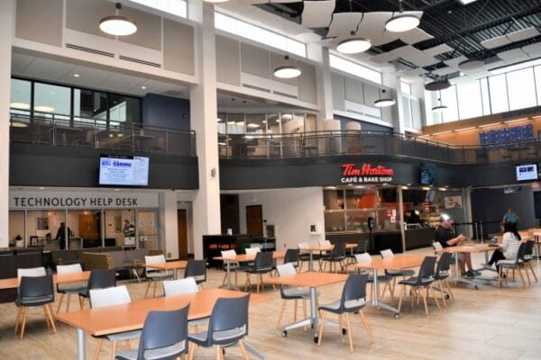 Tim Hortons in the Learning Commons (D-Building).