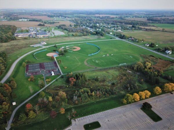 athletic fields