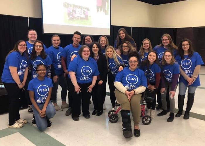 group of volunteers