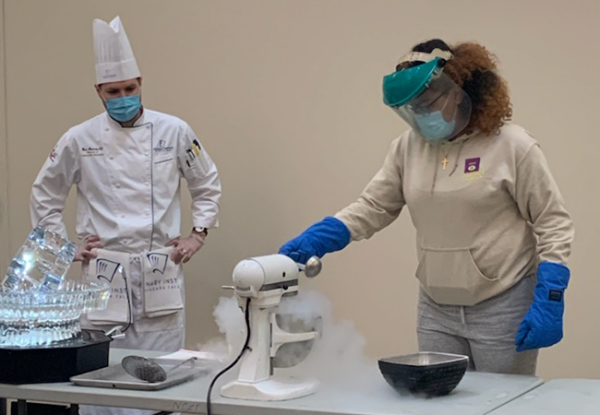 NFCI instructor and student