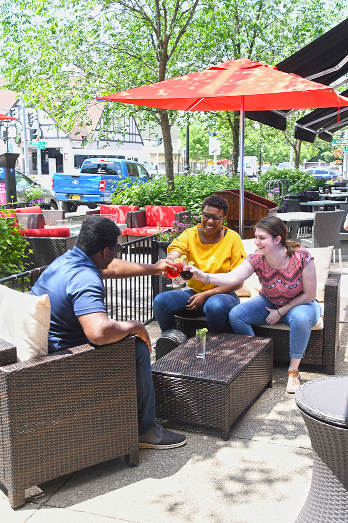 Savor on the Street patio