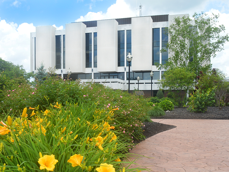 campus courtyard