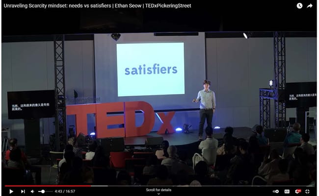 Video Thumbnail of Unraveling the Scarcity Mindset - featuring Ethan Seow