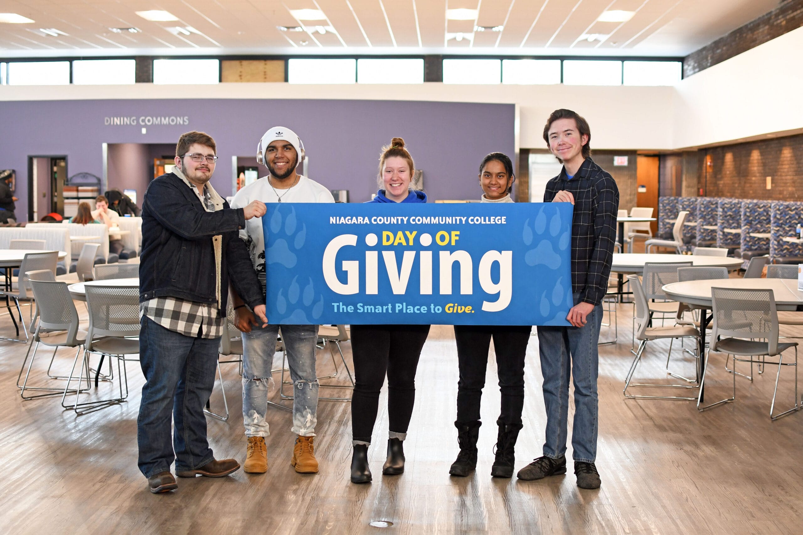 Day of giving, students