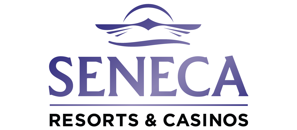 Seneca Resorts & Casinos Black and Purple Logo